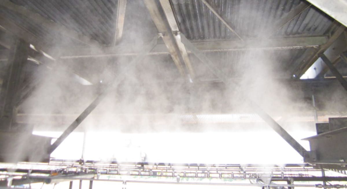 Air-Fin Cooler Assist Cooling System for Drainage Reduction