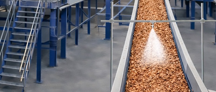 Insufficient spray coverage due to low pump pressure