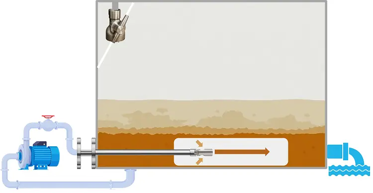 Side View of the Mist Spray Layout