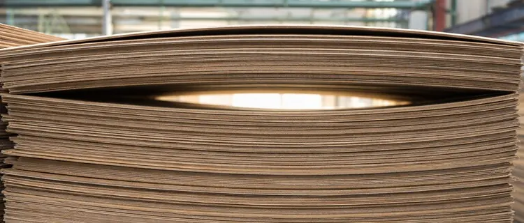 warped cardboard