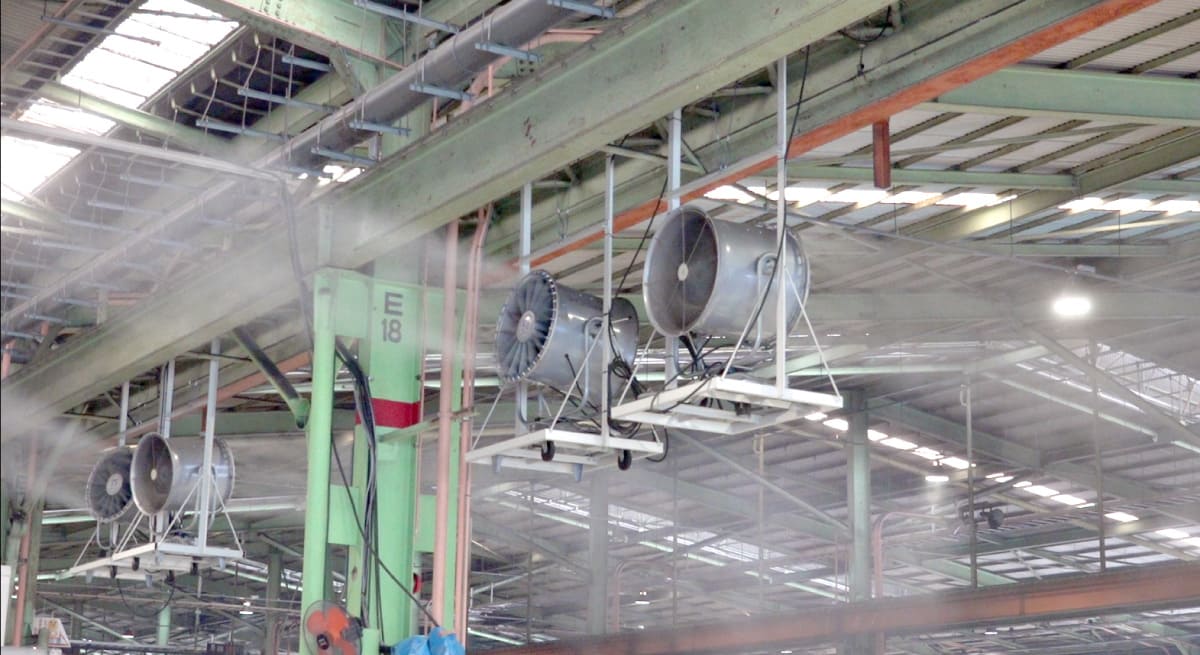 ミストファン冷房『COOLJetter』